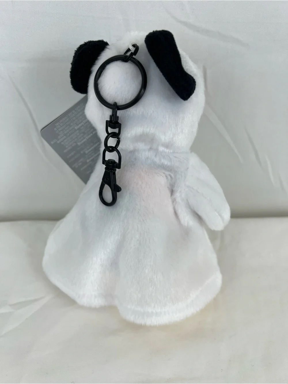 Disney Mickey Ghost 2026 WDW Halloween Plush Bag Charm Keychain Costume 6”